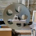 mounted flap wheel making machine for spindle wheel